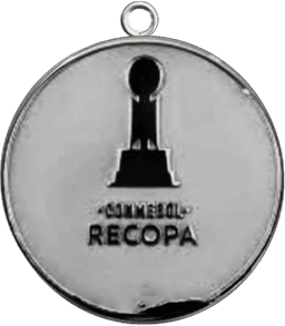 Medalla subcampeón Recopa Sudamericana
