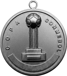 Medalla subcampeón Copa Conmebol